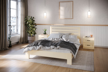 Кровать ВЕРОНИКА двуспальная с ортопедическим основанием — Аэлита