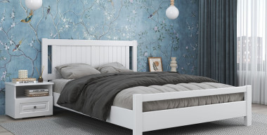 Кровать Ванесса двуспальная с ортопедическим основание — Аэлита