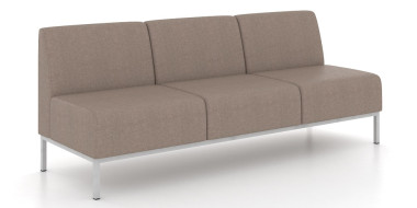 Прямая секция Компакт 3-х местная — Аэлита