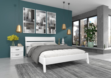 КРОВАТЬ Дана, цвет Белый античный — Аэлита