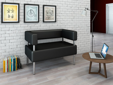 Офисный диван МС 2-х местный  — Аэлита