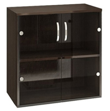 Шкаф низкий со стеклом 800х450х801 &mdash; Аэлита