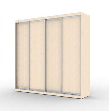 Шкаф-купе четырехдверный с дверями из ЛДСП (модель 4.1, 4.1А) — Аэлита