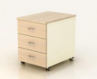 К38 Модерн тумба выкатная 420х486х565 — Аэлита