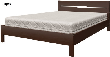 Кровать двуспальная &quot;ВЕРОНИКА-5&quot; из массива сосны — Аэлита