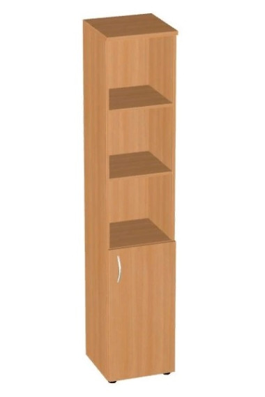 Шкаф высокий узкий полуоткрытый  385*403*1945 &mdash; Аэлита