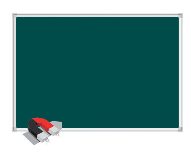 Доска одноэлементная магнитно-меловая высота 120см — Аэлита