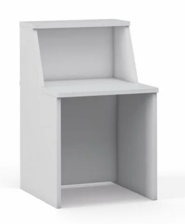 Прямой модуль Эдем 700х700х1170 пепел — Аэлита